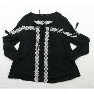 Torrid Insider Collection Peasant Embroidered 0 L